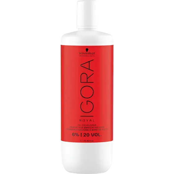 Igora Royal Agua Oxigenada 1L 20 Volúmenes 6% Tonos 20 Volúmenes