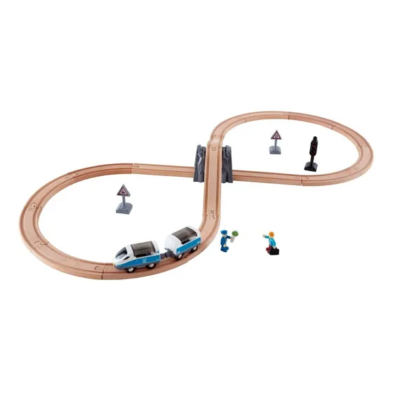 Hape Pista 8 Tren Bala De Madera Adaptable Trencity
