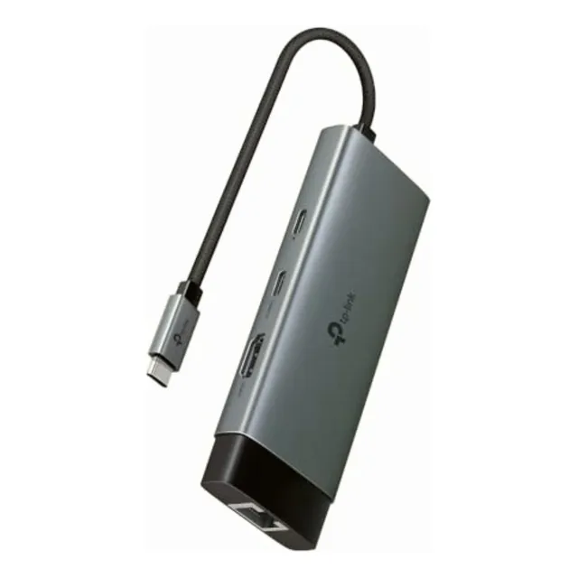 Tp-link Hub De Entrada Usb C 6 En 1, Pd100w, 4k 60hz Hdmi,