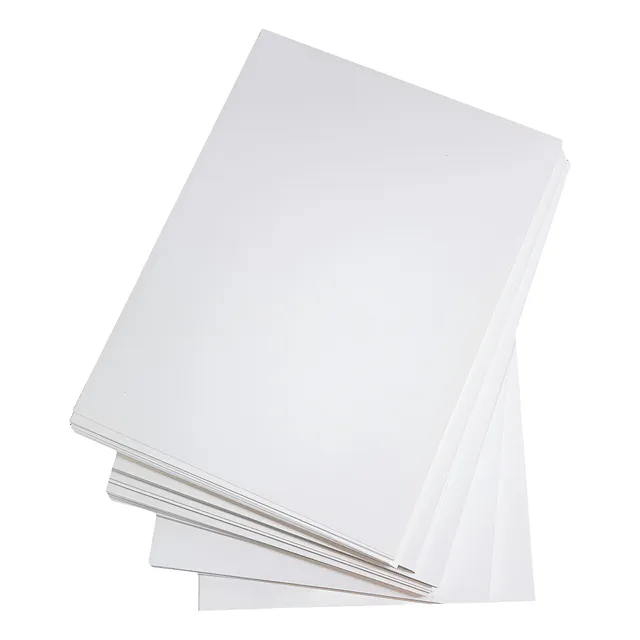 Papel Sintetico Teslin C/adhesivo Tamaño 32x46cm Paq D 50pzs