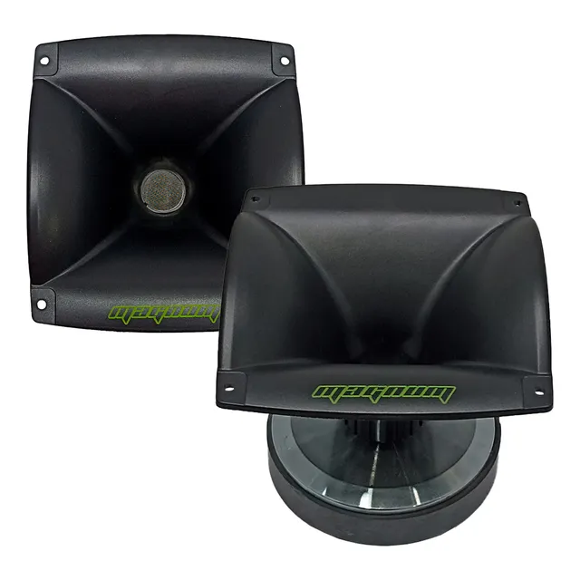 Par De Tweters Con Difusor Magnum Pro-mdh220 1 PLG 150w Color Negro