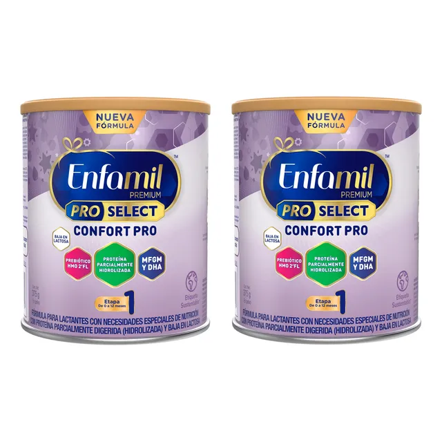 Fórmula Infantil Enfamil Premium Confort, 1.1kg 2pz