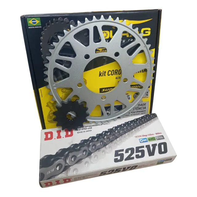 Kit Relação Durag / Did V0 Suzuki Gsx650f Bandit 650 07 - 16