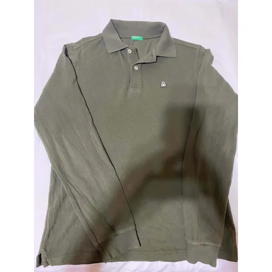 Chemise Benetton Original De Niño Talla 11/12. Usada.