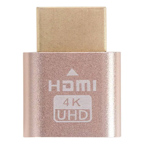 Vga Dummy Plug Virtual Display 4k Adaptador 1.4