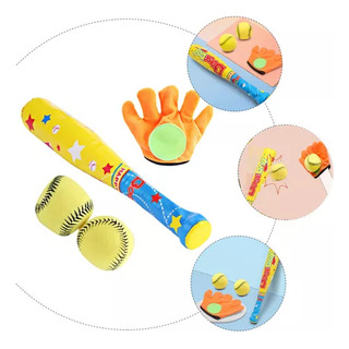 Juego De 4 Bastones De Fitness Para Niños, Bate De Pelota Juego De 4 Bastones De Fitness Para Niños, Bate De Pelota