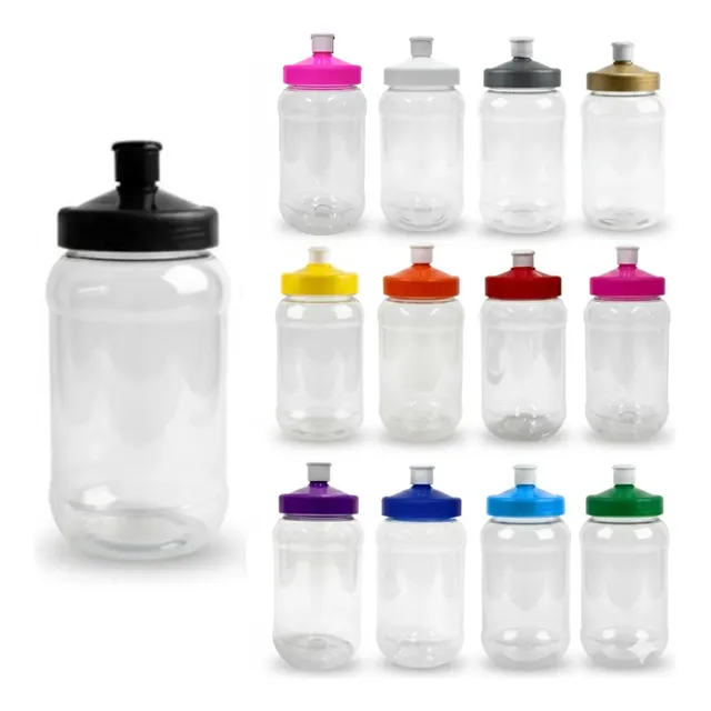 30 Pzs Dulceros Cilindro Tarro 500 Ml Tapa Chupón