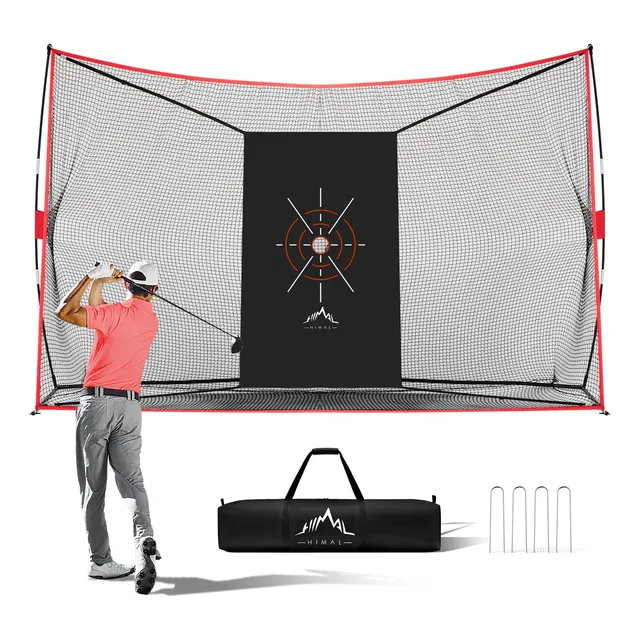 Red Practica Golf Campo Alta Resistencia 10x7 Pie Swing Casa
