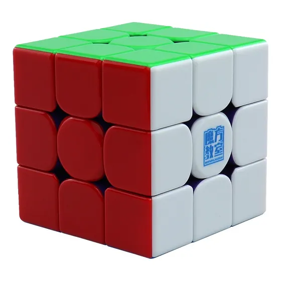 Cubo Mágico Profissional Magnético 3x3x3 Moyu Mf3rs M Cor Da Estrutura Stickerless
