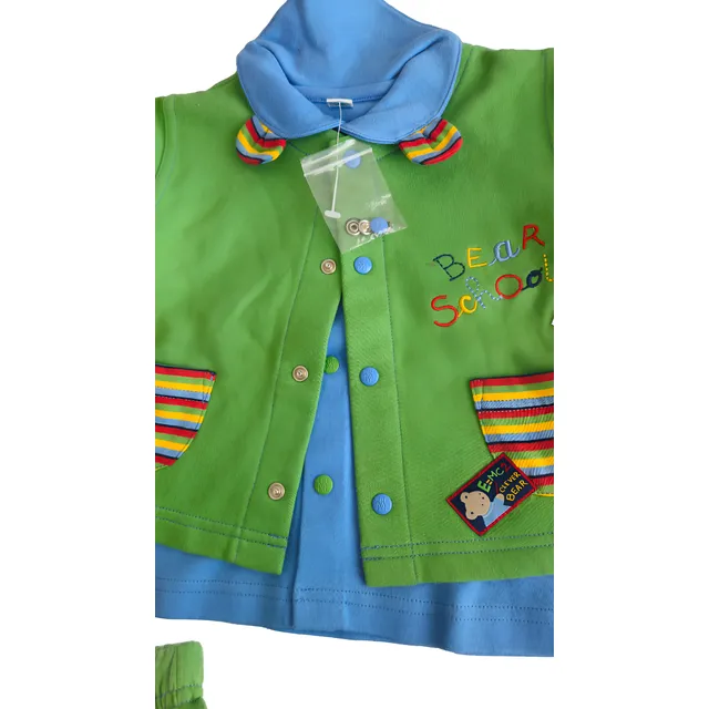 Conjunto De 3 Piezas , Bebé, Prenatal , Italia.