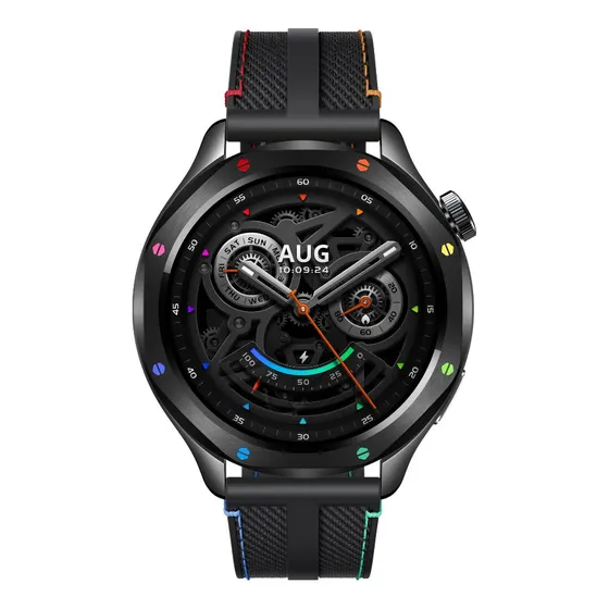 Xiaomi S Watch S4 display de 1.43" con correa de fluorocarbono con correa color negro