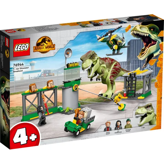 Lego Jurassic World 76944 La fuga del Tiranosaurio Rex