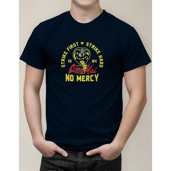 Camiseta Cobra Kai Serie Karate Kid Filme Geek Nerd Camisa
