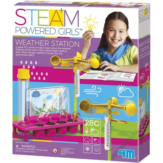 Kit Experimentos Meteorológicos Niñas Steam Girls Toysmith