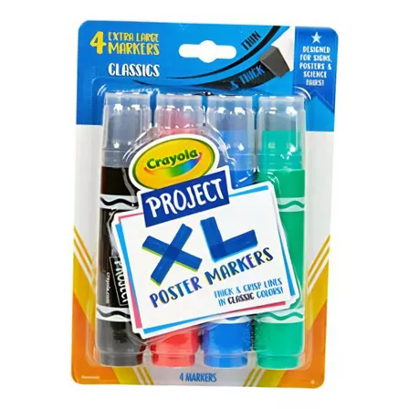 Crayola Marcadores Xl Para Póster,