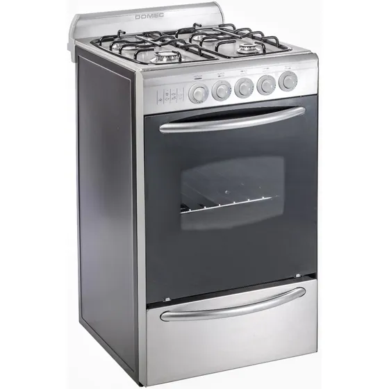 Cocina Domec Cxav Apolo 50cm Acero Inoxidable Multigas