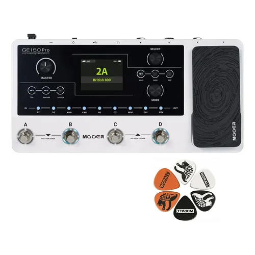 Saídas Estéreo Mooer Ge150 Max Li Modelado Amps Xlr | MercadoLivre