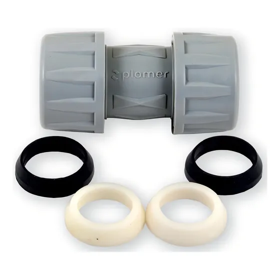 Acople De Compresión P/unir Repara Tuberia 1/2 Coflex Nm-d01