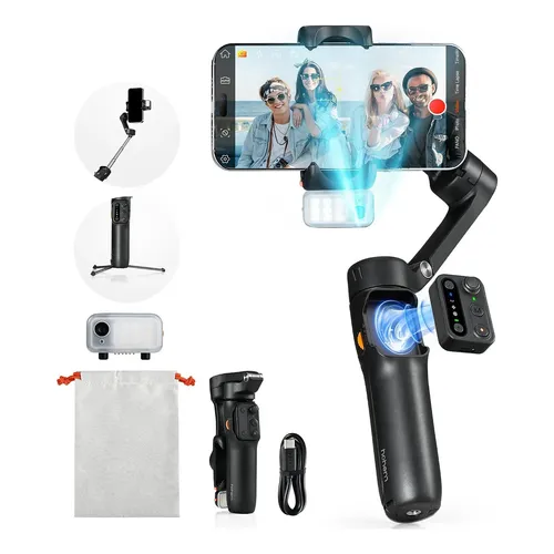Estabilizador Hohem Isteady V3 Ultra Gimbal Para Telefone Preto