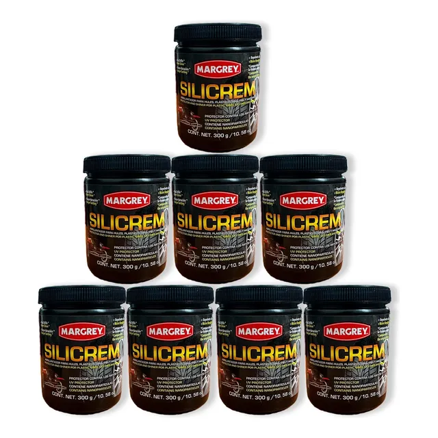 8 Crema De Silicon Silicrem W Interior Exterior Automóvil
