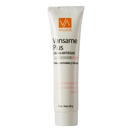 Vansame Plus Crema Suavizante 30g Arrugas Manchas Valuge