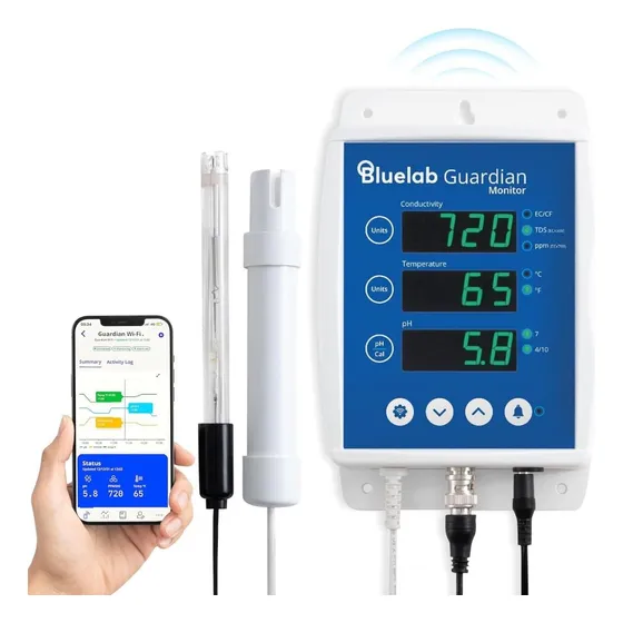 Medidor Bluelab Ph Guardian Phmetro Y Ec Temp Monitoreo Wifi