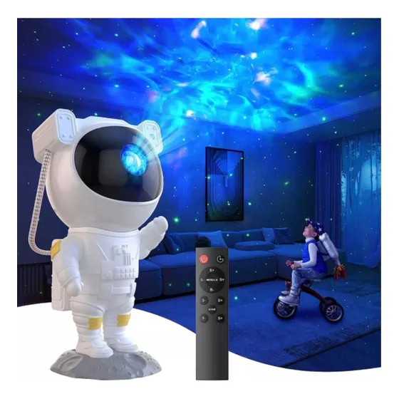 Veladores Lámparas Mesa Proyector Astronauta Galaxia Lampara,lamparas Led,proyector Led