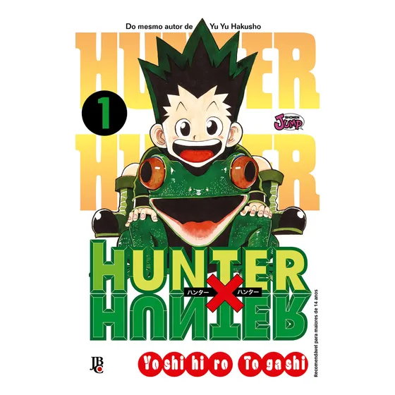 Livro Hunter X Hunter, De Yoshihiro Togashi Vol. 1 2025 Em Português 1º Edição Capa Mole Editora JBC