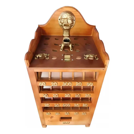 Juego De Sapo (12 Fichas De Bronce)   Envio Gratis !!!!