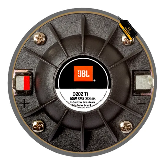 Super Driver Jbl Selenium D202ti Original Titanio 8 Ohms 60w