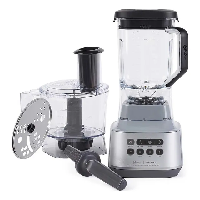 Oster Xl Licuadora Profesional Con Potente Motor De 1000 W Color Plateado