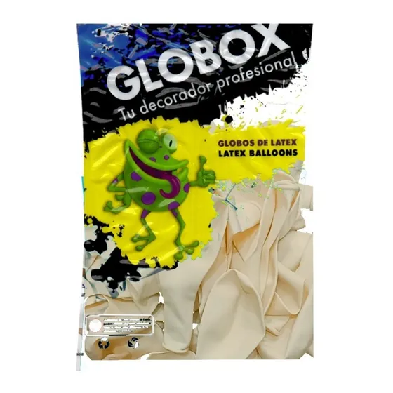 Globox Standard 12 Pul. Latte Cream X 50 Un Std