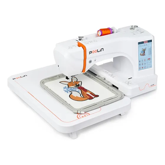 Máquina De Bordar Eoc06, Pantalla Táctil 7, Área Grande