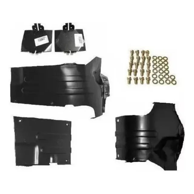Kit Lata Motor Ar Capa Tucho + Defletor+parafuso Fusca Kombi