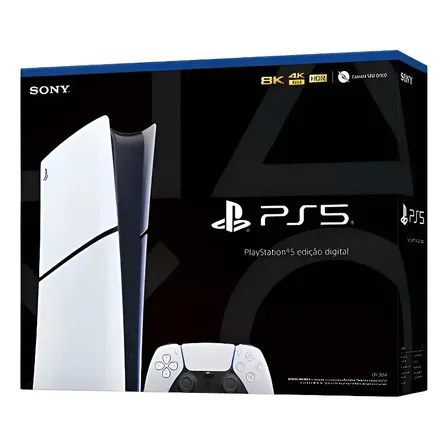 Console Playstation 5 Slim Edição Digital 825 Gb Branco