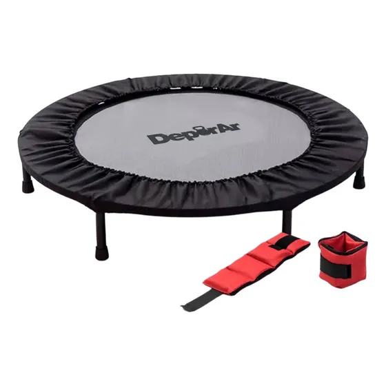 Mini Tramp Cama Elastica Deporar Minitramp 36 Resortes Gym