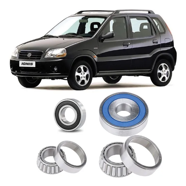 Kit Rolamentos Cambio Suzuki Ignis 2002 Até 2004