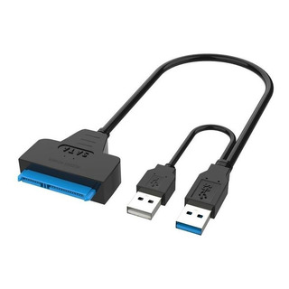Cabo Adaptador Usb 3.0 P/ Sata 2.5 E 3.5 Ssd Hd Computador Cabo Adaptador Usb 3.0 P/ Sata 2.5 E 3.5 Ssd Hd Computador
