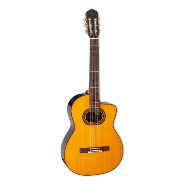 Violão Eletroacústica Takamine Gc6ce Para Destros Natural Laurel Brilhante