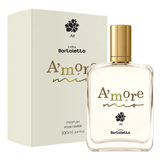 Amore Mio Parfum 100ml Atlântica Natural - Bortoletto
