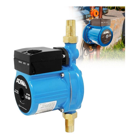 Bomba Presurizadora Automática 1/6 Hp 140 W Adir 1503 Bomba Presurizadora Automática 1/6 Hp 140 W Adir 1503