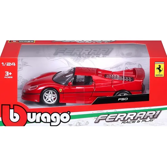Miniatura - Coche - Ferrari F50 - 1:24 - Bburago Race & Play
