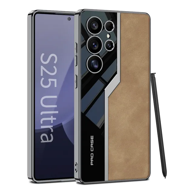 Funda Para Samsung Galaxy S25, Ultra Lujosa, Galvanizada, Esmerilada, Que Absorbe Los Golpes, Para Diseño De Coches Deportivos