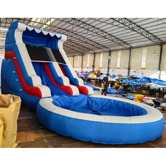 Tobogan Acuatico Grado Comercial 24 Pie Largo Para Niño Pvc