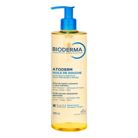 Bioderma Atoderm Óleo De Banho Higiene Hidratante Diária 200ml