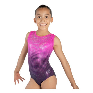 Leotardo Gimnasia Flexible Gilling Activewear Rosa Degradado Leotardo Gimnasia Flexible Gilling Activewear Rosa Degradado