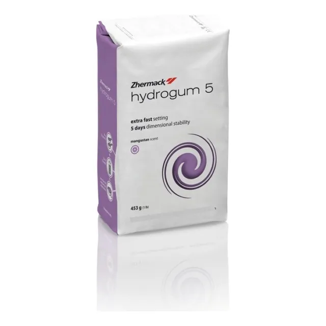 Alginato Hydrogum 5 Roxo 453g - Zhermack