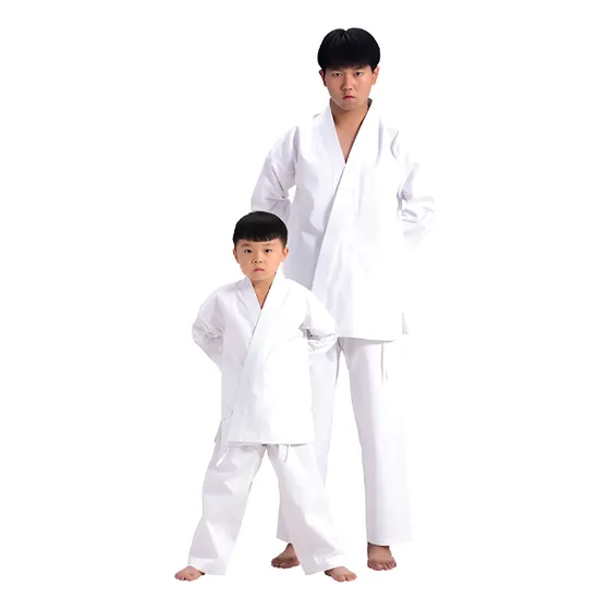 Traje Dobok De Kimonos Taekwondo Resistente Blanco Cómodo