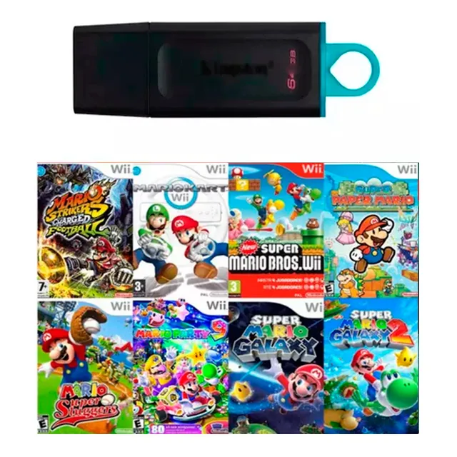 Juegos Wii Grabados Fisico - Coleccion Variada