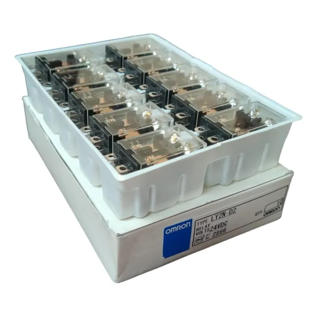 Relevador Ly2n-d2 24vdc (paquete De 10 Piezas)